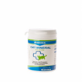 Canina Cat-Mineral Tablets - минерали, микроелементи, калций и фосфор (за скелет, зъби, мускули), мая (за обмяната на веществата, апетита, храносмилането) и водорасли (за пигментация) приблизително 100 броя таблетки